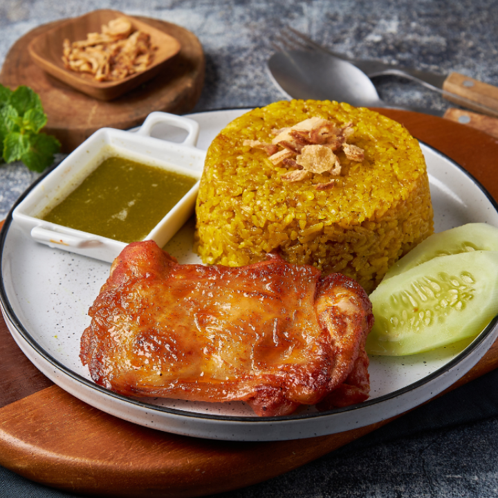 ข้าวหมกไก่เผ็ด